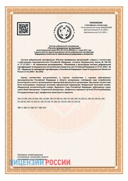 Приложение СТО 03.080.02033720.1-2020 (Образец) Елабуга Сертификат СТО 03.080.02033720.1-2020